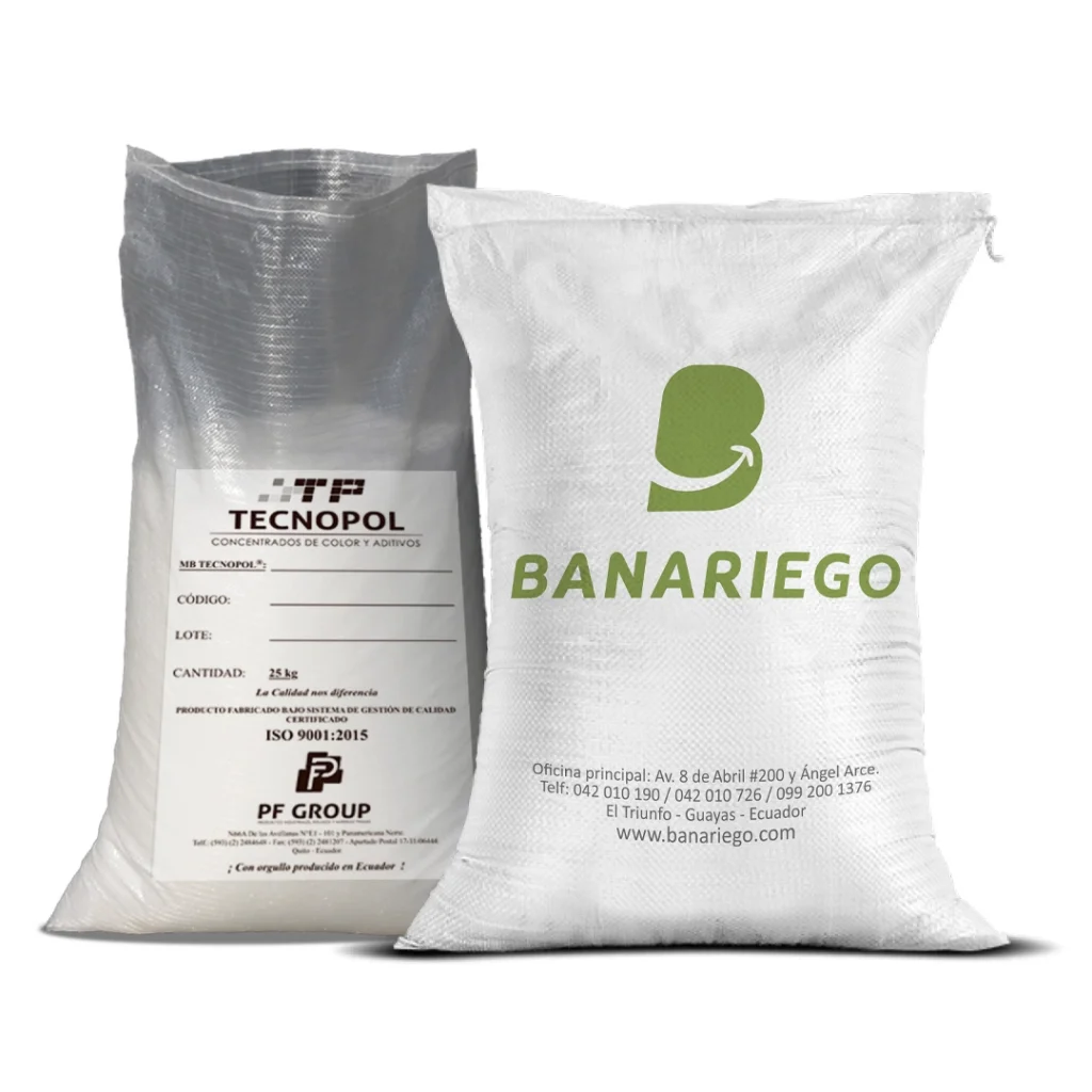 Sacos de polipropileno con logos